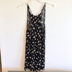 Forever 21 elephant print dress